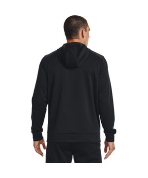 Moletom Masculino Under Armour Fleece Full Zip Preto