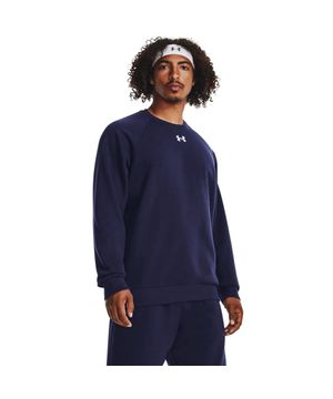 Moletom Masculino Under Armour Rival Fleece Azul