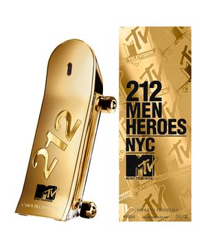 carolina herrera 212 men heroes NYC MTV music television eau de toilette 90ml