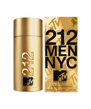 carolina herrera 212 nen NYC MTV music television eau de toilette 100ml