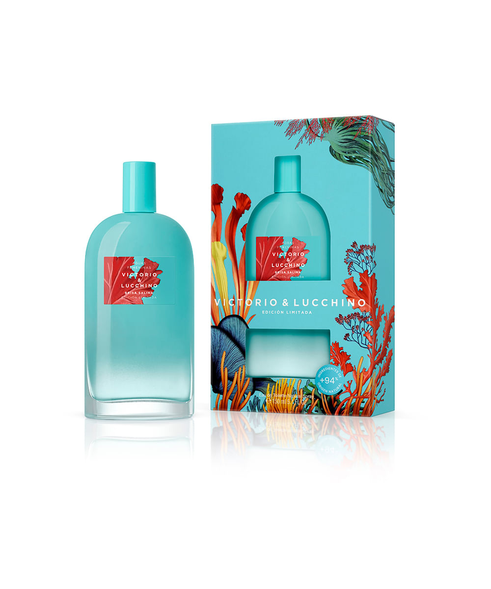 aguas femininas V&L brisa salina edición limitada eau de toilette 150ml