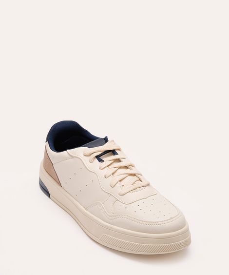 tênis casual com recortes oneself off white