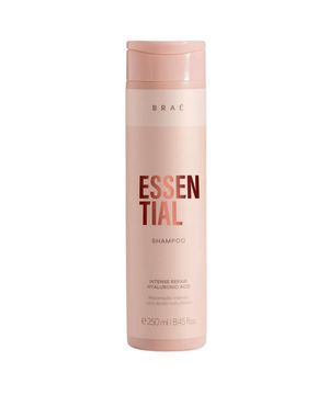 Kit Braé Essential Shampoo 250ml, Condicionador 250ml, Máscara 200g, Oil Blend 60ml, Fluido Reparador Leave In 260ml, Es