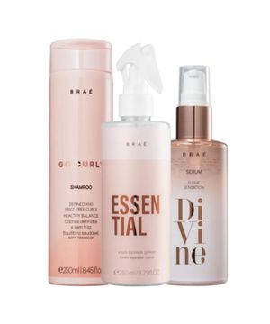 Kit Braé Go Curly Essential Divine Plume (3 Produtos)