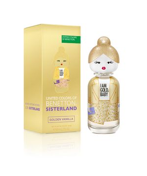 perfume benetton sisterland golden vanilla feminino eau de parfum 80ml