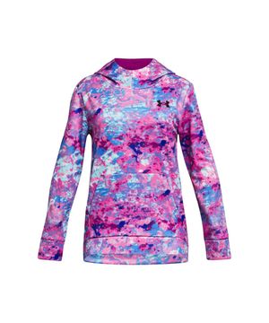 Moletom Infantil Under Armour Fleece Printed Roxo