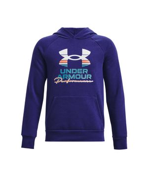 Moletom Infantil Under Armour Rival Fleece Graphic Azul