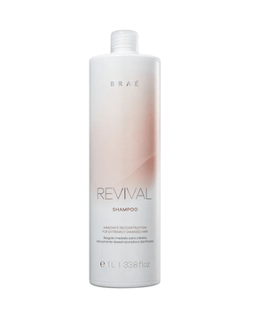 BRAÉ Revival Shampoo 1L+Mascara de Reconstrução 200g