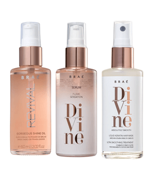 BRAE Kit Oleo Capilar Revival Divine e Queratina Liquida 60ml