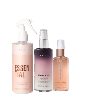 BRAÉ Essential Fluido Reparador 260ml Oil Revival 60ml e Beauty Sleep 100ml