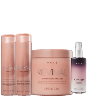 BRAE Revival Duo 250ml Máscara 500g e Beauty Sleep 100ml