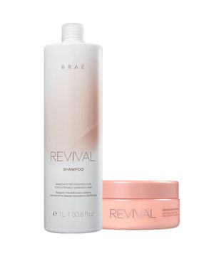 Kit BRAE Revival Reconstrucao Capilar (2 Produtos)