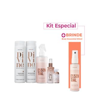 Kit Brae Divine Power Dose Home Care Especial (5 Produtos)