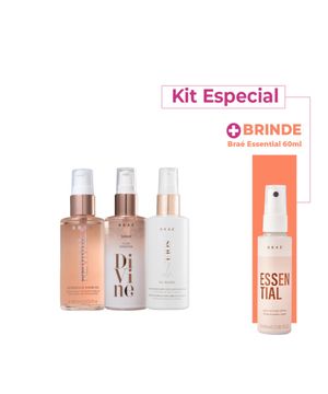 BRAE Cronograma Capilar Color Oleo capilar 60ml Especial (3 produtos)