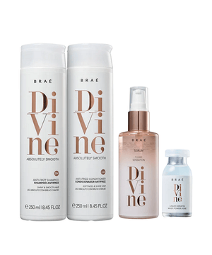 Kit Brae Divine Home Care Anti Frizz (4 produtos)