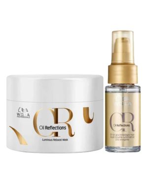 Kit Wella Máscara Oil Reflections 150ml + Oil Reflection 30ml