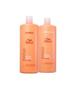 Wella Kit Shampoo e Condicionador Nutri Enrich Invigo