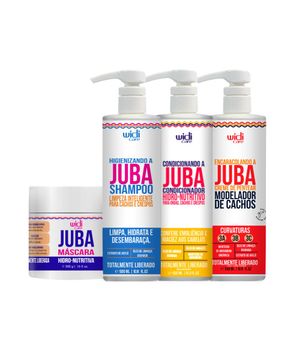 Widi Care Kit Encaracolando a Juba Tratamento (4 Produtos)