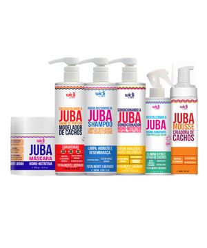 Widi Care Kit Encaracolando a Juba Mousse Revitalizando (6 Produtos)