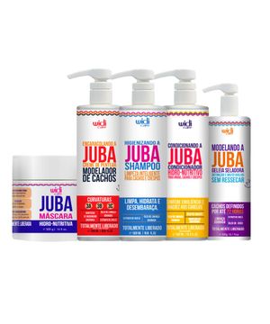 Widi Care Kit Encaracolando a Juba Geleia Seladora Completo (5 Produtos)