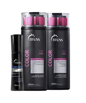 Kit Truss Color Shine Cabelos Coloridos (3 Produtos)