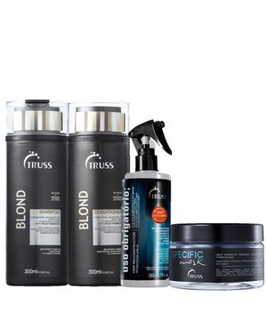 Kit Truss Blond Specific Obrigatorio Reconstrucao (4 Produtos)