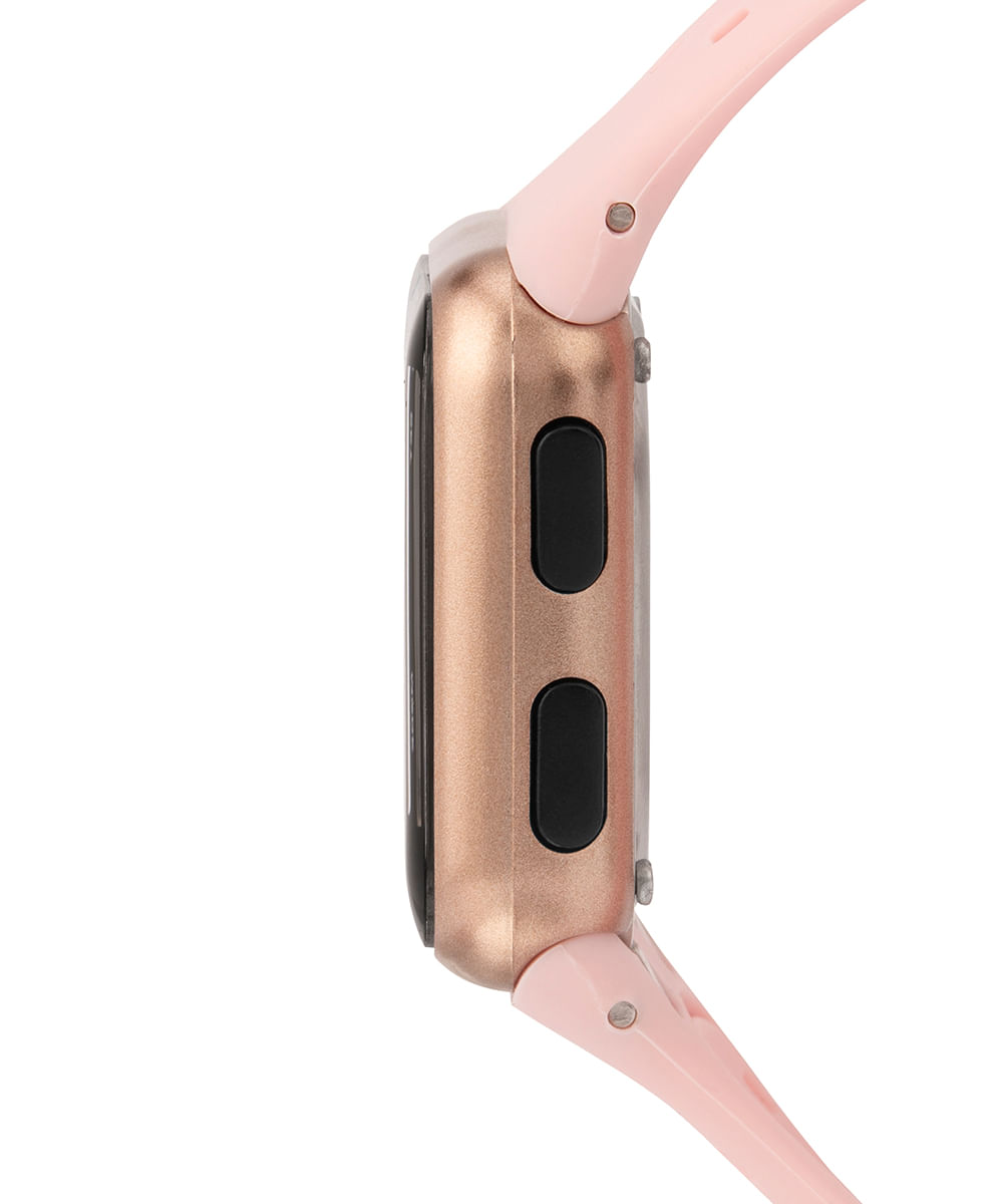 relógio mormaii mo6600d8t digital rosê