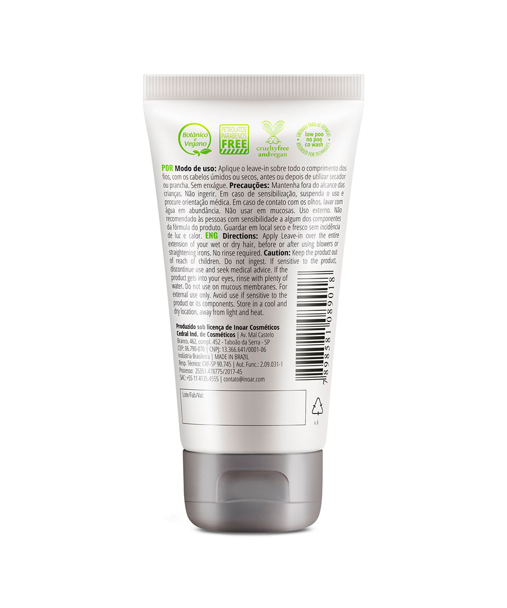 leave-in inoar cicatrifios 50ml