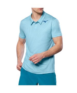 Camiseta Polo de Tennis Masculina Mizuno Charge Shadow