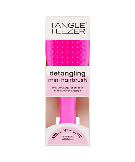 tangle teezer mini wet detangler runway pink