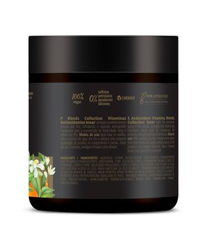 máscara antiaging inoar blends collection vitaminas antioxidantes 500gr