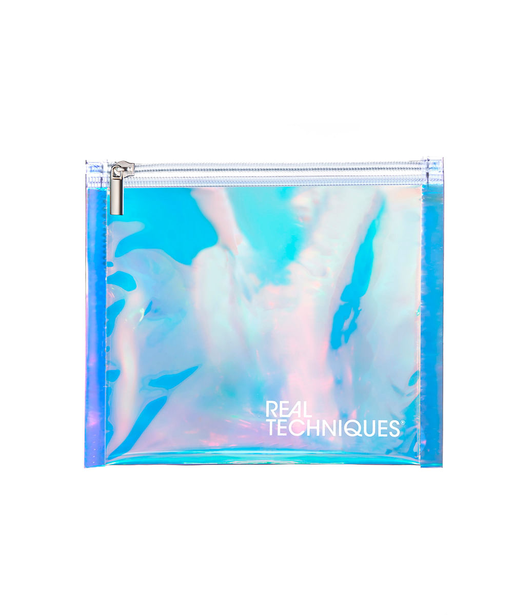 kit de mini pincéis para maquiagem e viagem travel bag best 10 real techniques