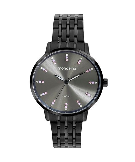relógio mondaine 32666lpmvpe2ka analógico preto