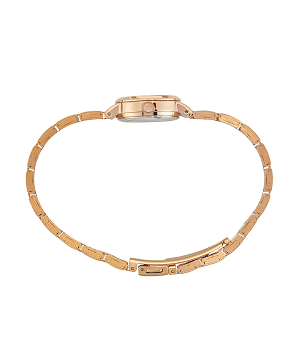 relógio mondaine 32391lpmvre3kt analógico rosê