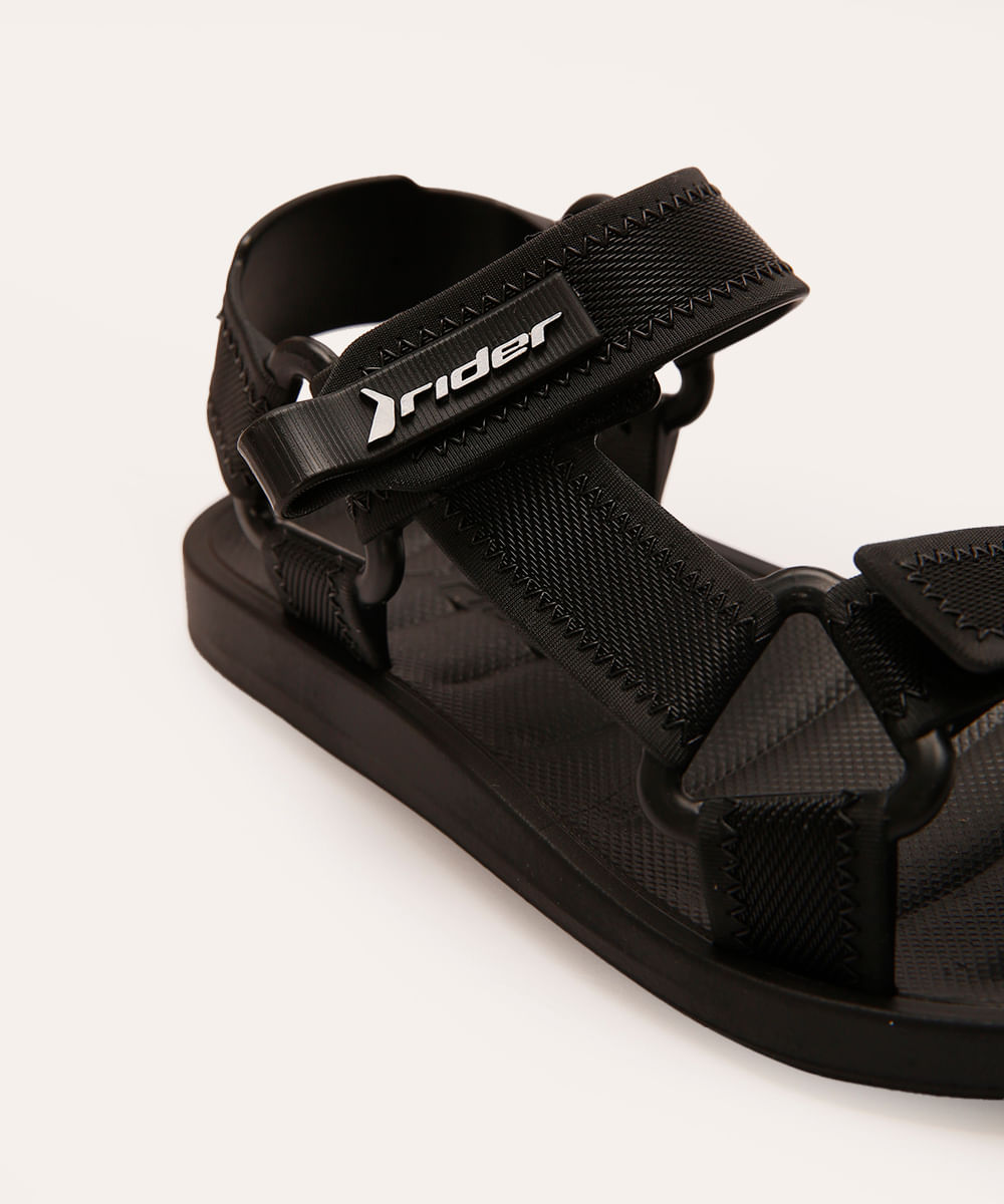 papete infantil com velcro free style rider preta