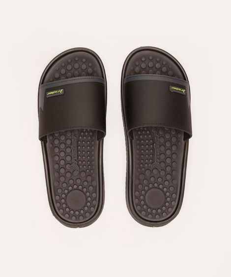 chinelo slim slide rider - preto
