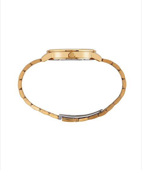 relógio mondaine 99716lpmvde1kk analógico dourado