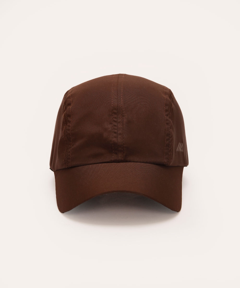 boné básico proteção uv esportivo ace marrom