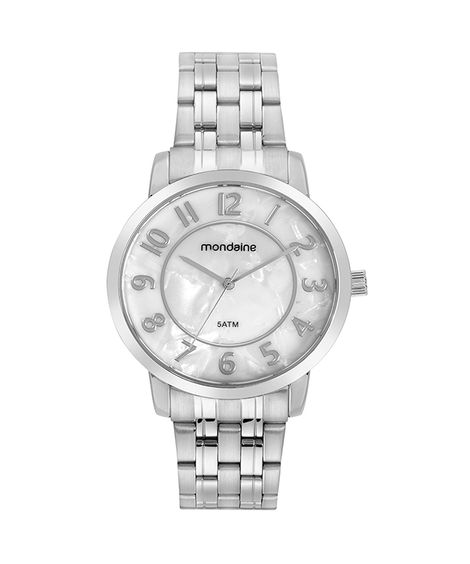 relógio mondaine 99716l0mvne4kk analógico prateado