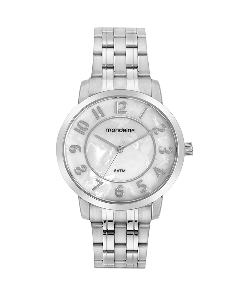 relógio mondaine 99716l0mvne4kk analógico prateado