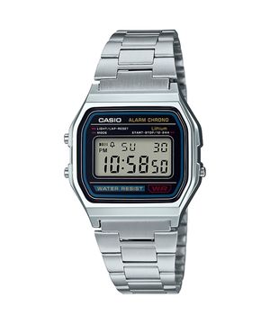 relógio casio a158wa-1df digital prateado