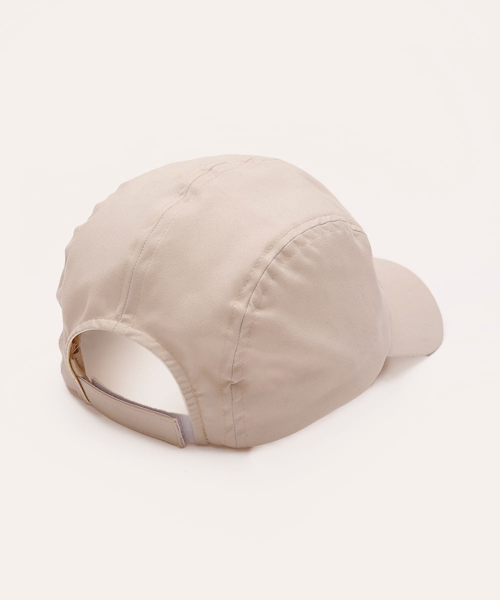 boné básico proteção uv esportivo ace bege