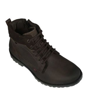 Kit Bota Ferracini Cross Masculina Par de Meia Marrom