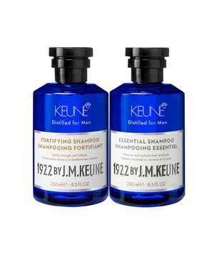 Kit Keune 1922 By J.M. Fortifying Essential Shampoo Barba Corpo (2 produtos)