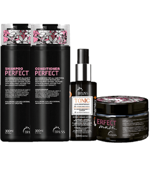 Truss Perfect Shampoo 300ml Condicionador 300ml Mask 180g Tonic 120ml