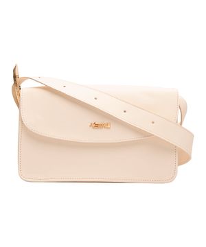 Bolsa Crossbody Fivela Marfim