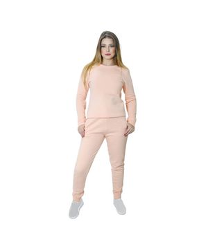 Conjunto Feminino Longo Moletom Flanelado Homewear Luna Cuore