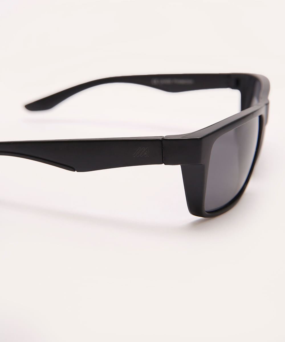 óculos de sol esportivo preto