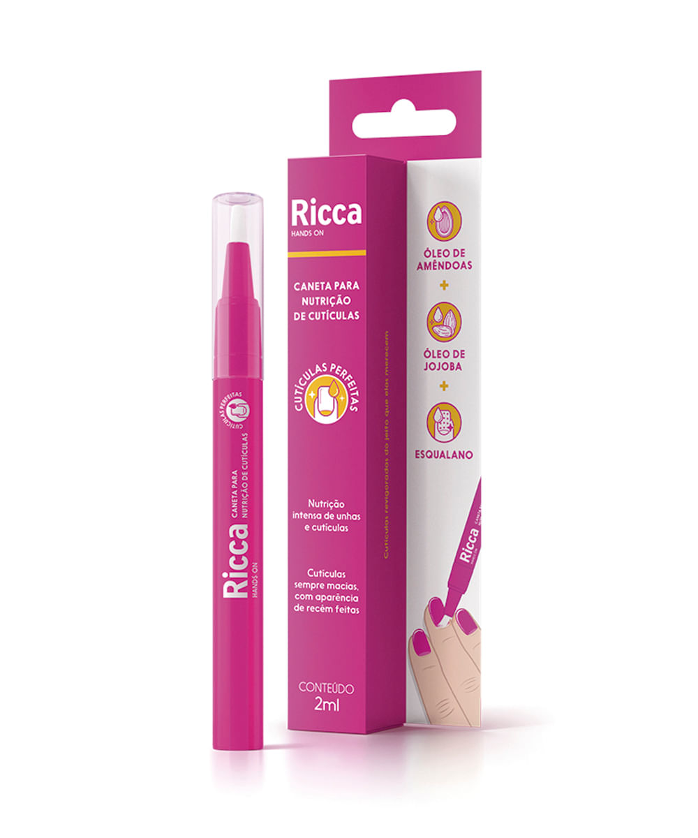 caneta para nutrição de cutículas ricca