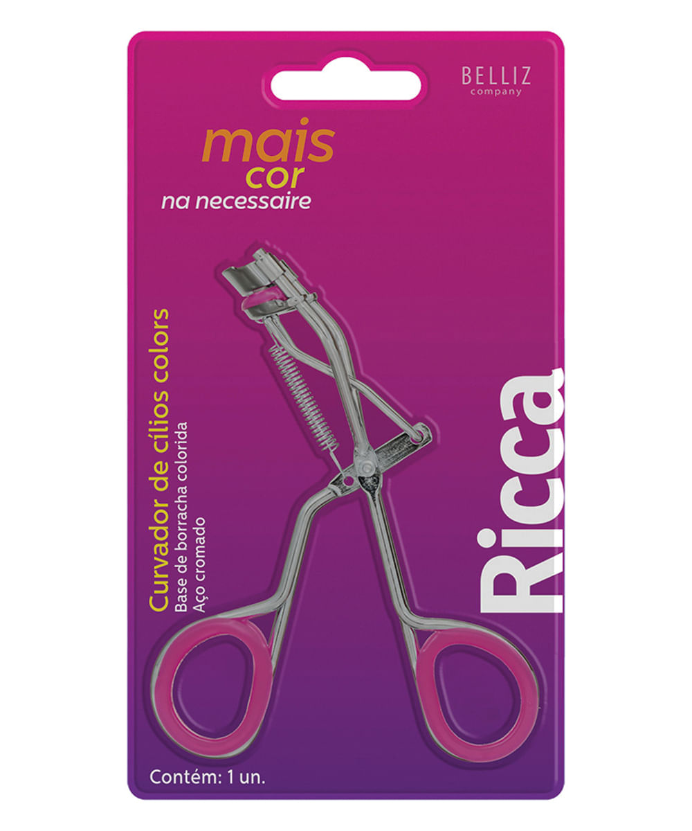 curvador de cílios colors ricca